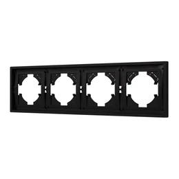 Фото #1 товара Рамка пластиковая FRM-TENDO-SFPL-4-BK (Arlight, -)