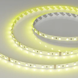 Фото #1 товара Светодиодная лента RT-B60-10mm 24V RGB (14.4 W/m, IP20, 5060, 5m) (Arlight, Открытый)