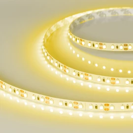 Фото #1 товара Светодиодная лента RT-A120-8mm 12V Yellow (9.6 W/m, IP20, 2835, 5m) (Arlight, 9.6 Вт/м, IP20)