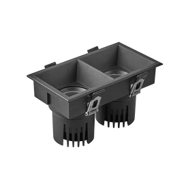 Фото #1 товара Светильник MS-FLOW-BUILT-S157x85-2x12W Day4000 (BK, 15 deg, 230V) (Arlight, IP20 Металл, 5 лет)