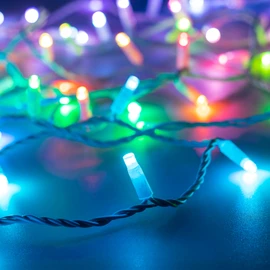 Фото #1 товара Светодиодная гирлянда ARD-STRING-CLASSIC-10000-WHITE-100LED-LIVE RGB-DMX (24V, 10W) (Ardecoled, IP65)