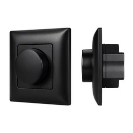 Фото #1 товара INTELLIGENT ARLIGHT Роторная панель SMART-TRIAC-601-32-DIM-IN Black (230V, 1.5A, 2.4G) (IARL, IP20 Пластик, 5 лет)