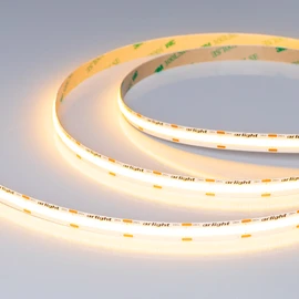 Фото #1 товара Светодиодная лента COB-X576-10mm 24V Warm2400 (15 W/m, IP20, 5m) (Arlight, высок.эфф.150 лм/Вт)
