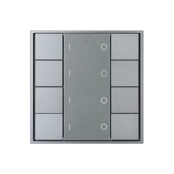Фото #2 товара INTELLIGENT ARLIGHT Кнопочная панель DALI-201-23-4G-DIM-DT6-IN Silver (BUS, Frame) (IARL, IP20 Металл, 3 года)