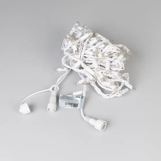 Фото #4 товара Светодиодная гирлянда ARD-STRING-CLASSIC-1000-WHITE-100LED-PULSE White (230V, 7W) (Ardecoled, IP65)