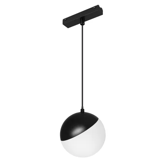 Фото #1 товара Светильник MAG-VIBE-EMISFERO-HANG-R100-6W Warm3000 (BK, 130 deg, 48V) (Arlight, IP20 Металл, 5 лет)