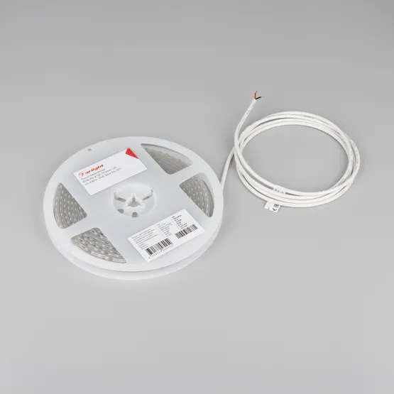 Фото #2 товара Светодиодная лента герметичная RTW-PU-A120-10.5mm 12V Day4000 (16.8 W/m, IP68, Wire 2m, 5m) (Arlight, -)