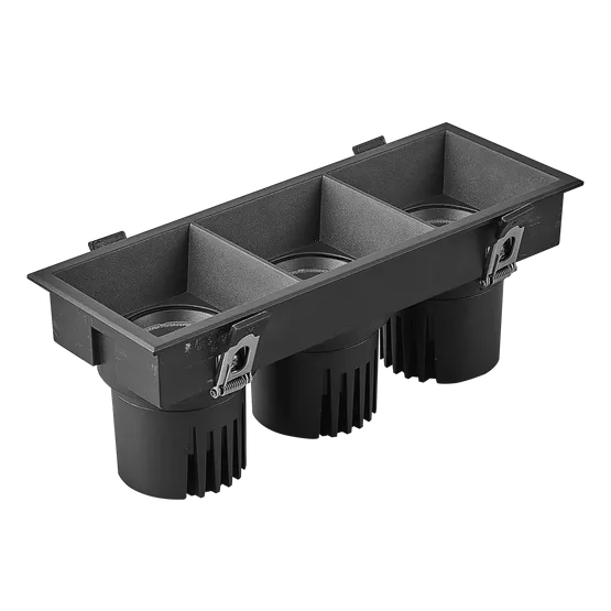 Фото товара Светильник MS-FLOW-BUILT-S230x85-3x12W Day4000 (BK, 15 deg, 230V) (Arlight, IP20 Металл, 5 лет)