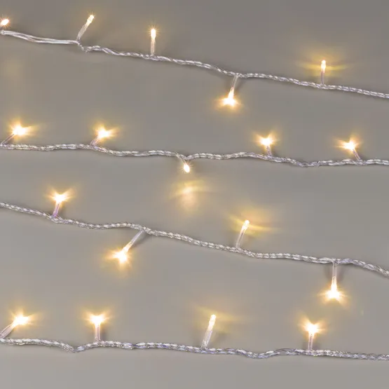 Фото #4 товара Светодиодная гирлянда ARD-STRING-HOME-5000-CLEAR-50LED-STD WARM (230V, 3.5W) (Ardecoled, IP20)