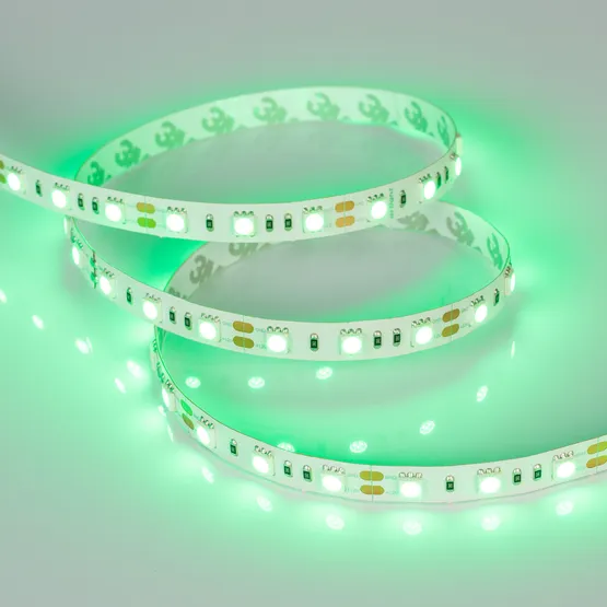 Фото #4 товара Светодиодная лента RT 2-5000 12V Green 2x (5060, 300 LED, LUX) (Arlight, 14.4 Вт/м, IP20)