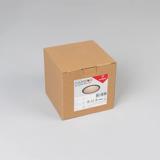 Фото #6 товара Светильник MS-HARBOR-R106-15W Warm3000 (BK, 50 deg, 230V) (Arlight, IP20 Металл, 5 лет)