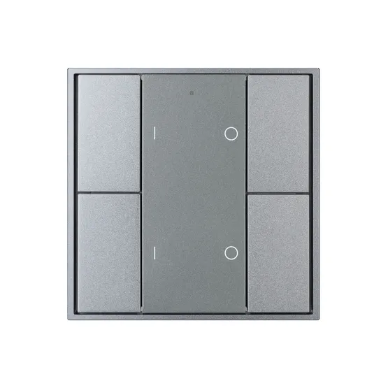 Фото #4 товара INTELLIGENT ARLIGHT Кнопочная панель DALI-201-23-2G-DIM-DT6-IN Silver (BUS, Frame) (IARL, IP20 Металл, 3 года)