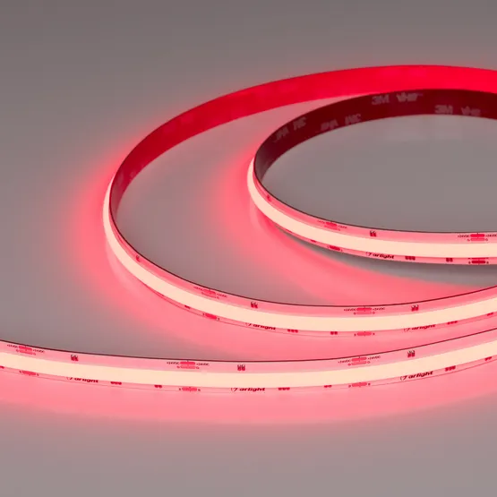 Фото #1 товара Светодиодная лента COB-X1134-12mm 24V RGB (15 W/m, IP20, 5m) (Arlight, -)