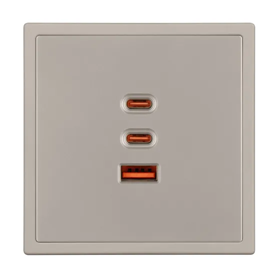 Фото #4 товара Механизм розетки с быстрой USB зарядкой SCT-NOBE-MUACC-SFPL-FC-CA (65W, QC3) (Arlight, -)
