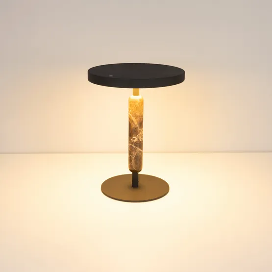 Фото #3 товара Светильник SP-ALYSS-TAB-R22.5x30-5W Warm3200-MIX (CF-BK, 110 deg, 230V) (Arlight, IP20, Мрамор, 5 лет)