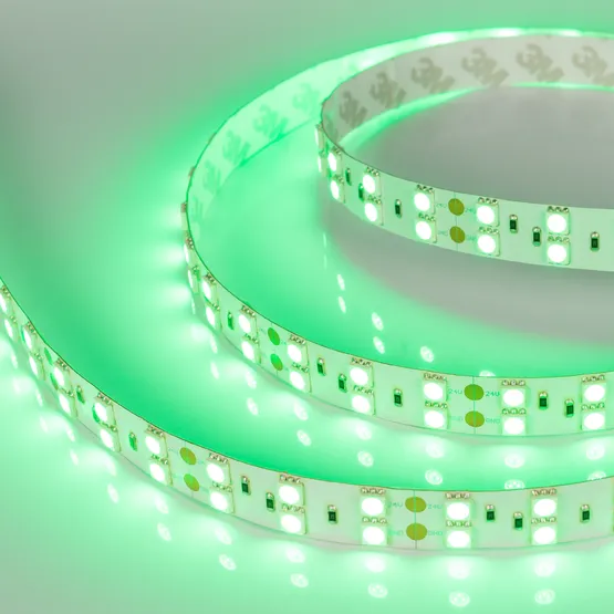 Фото #3 товара Светодиодная лента RT 2-5000 24V Green 2x2 (5060, 600 LED, LUX) (Arlight, 28.8 Вт/м, IP20)