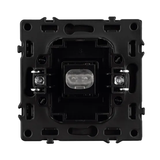 Фото #3 товара Механизм HDMI розетки SCT-NOBE-MHD1-SFPL-GR (Arlight, Серый базальт)