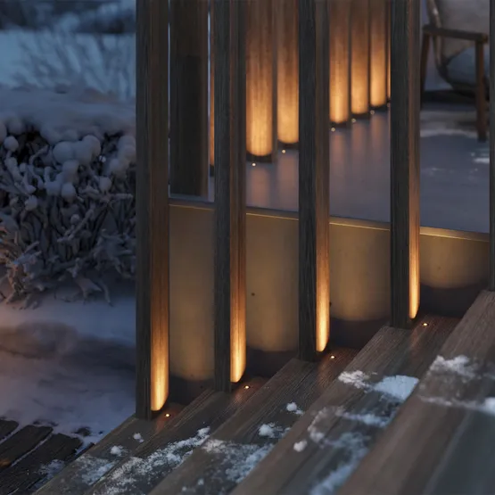 Фото #3 товара Светильник ART-PELURU-GROUND-R23-1W Warm3000 (SL, 60 deg, 24V) (Arlight, IP67 Металл, 3 года)