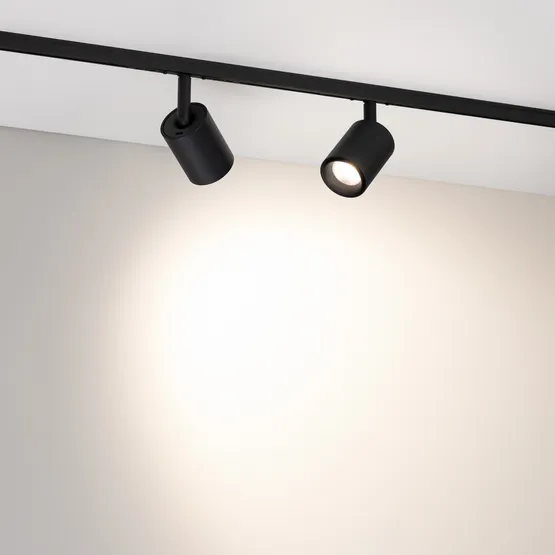 Фото #2 товара Светильник MAG-MICROCOSM-SPOT-ZOOM-R47-9W Day4000 (WH, 15-55 deg, 24V) (Arlight, IP20 Металл, 5 лет)