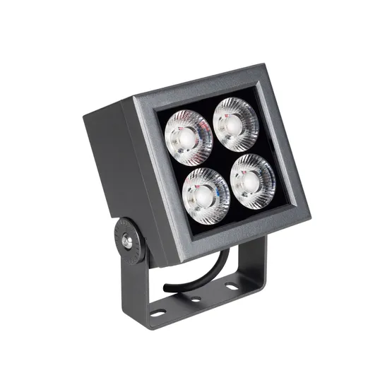 Фото #1 товара Светильник ALT-BLOCK-S130x130-15W Warm3000 (GR, 36 deg, 230V) (Arlight, IP66 Металл, 3 года)