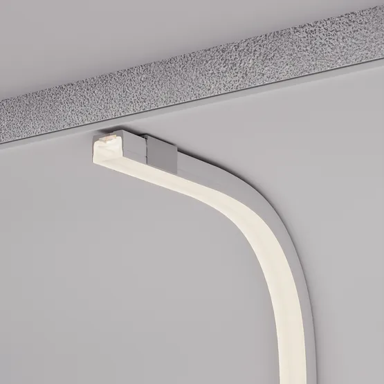 Фото #4 товара Силиконовый профиль WPH-FLEX-3020-TOP-S16-5m WHITE (Arlight, Силикон)