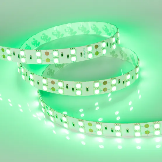 Фото #4 товара Светодиодная лента RT 2-5000 24V Green 2x2 (5060, 600 LED, LUX) (Arlight, 28.8 Вт/м, IP20)