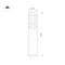 Минифото #2 товара Светильник ландшафтный LGD-TIKTON-10W Warm3000 (Белый, 70 deg, 230V) (Arlight, IP65 Бетон, 3 года)