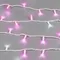 Минифото #2 товара Светодиодная гирлянда ARD-STRING-CLASSIC-10000-WHITE-100LED-FLASH PINK (230V, 7W) (Ardecoled, IP65)
