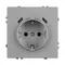 Минифото #2 товара Механизм розетки с USB зарядкой SCT-NOBE-MUCC-SFPL-IS (230V, 16A) (Arlight, -)