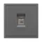 Минифото #2 товара Механизм компьютерной розетки SCT-NOBE-MPC1-SFPL-GR (RJ-45, CAT6) (Arlight, Серый базальт)