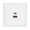 Минифото #4 товара Механизм розетки с быстрой USB зарядкой SCT-NOBE-MUAC-SFPL-FC-WH (65W, QC3) (Arlight, Белый кварц)