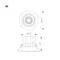 Минифото #2 товара Светильник MS-VORTEX-BUILT-R135-30W Day4000 (WH-WH, 50 deg, 230V) (Arlight, IP20 Металл, 5 лет)