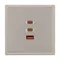 Минифото #4 товара Механизм розетки с быстрой USB зарядкой SCT-NOBE-MUACC-SFPL-FC-CA (65W, QC3) (Arlight, -)