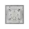 Минифото #2 товара INTELLIGENT ARLIGHT Кнопочная панель DALI-201-23-2K-D2-IN Silver (BUS, Frame) (IARL, IP20 Металл, 3 года)